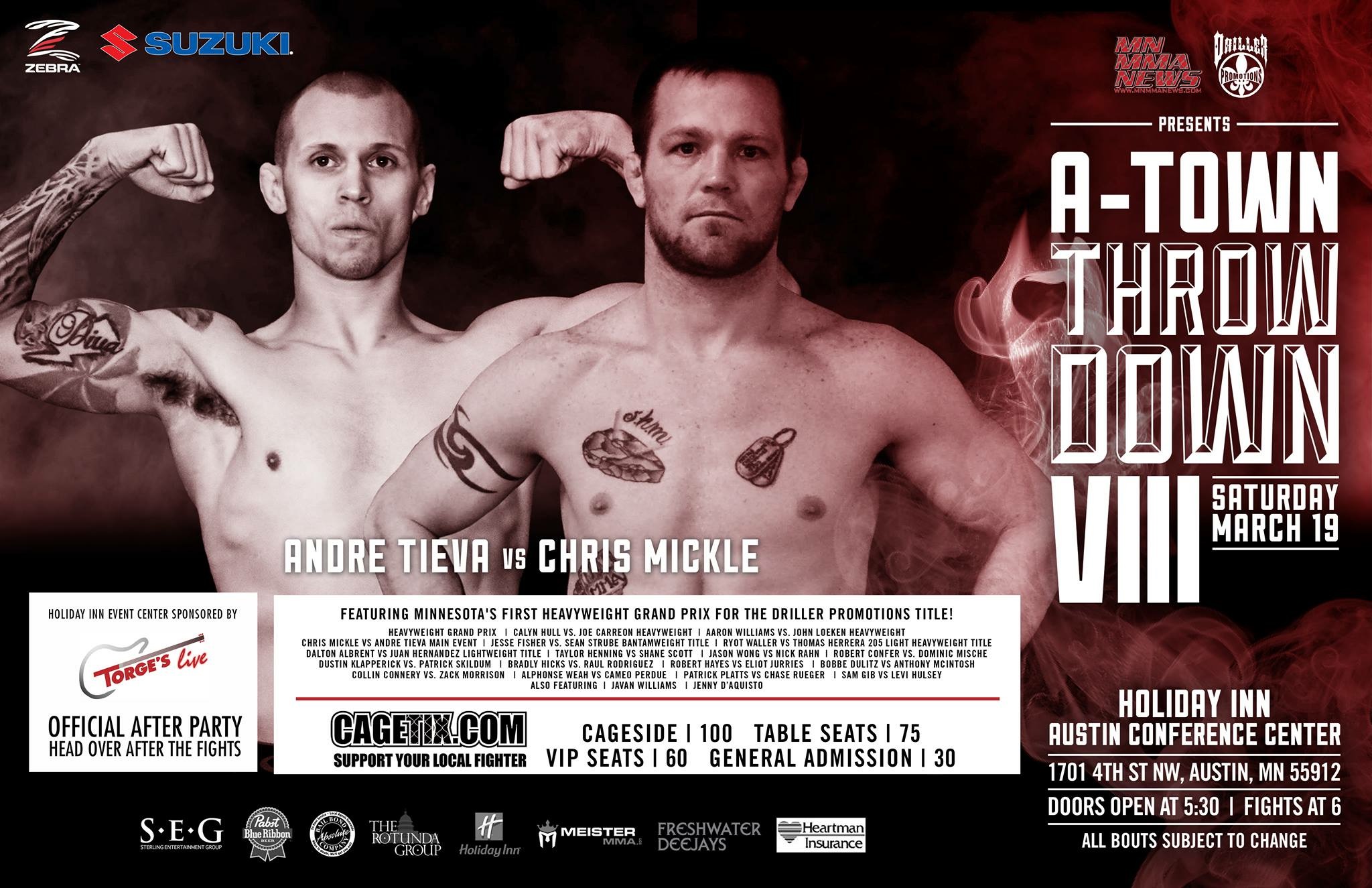 AFC8 Chris Mickle MMA
